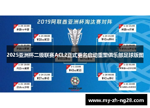 2025亚洲杯二级联赛ACL2正式更名启动重塑俱乐部足球版图 2025亚洲杯二级联赛ACL2正式更名启动重塑俱乐部足球版图