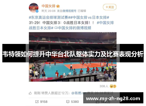 韦特领如何提升中华台北队整体实力及比赛表现分析 韦特领如何提升中华台北队整体实力及比赛表现分析